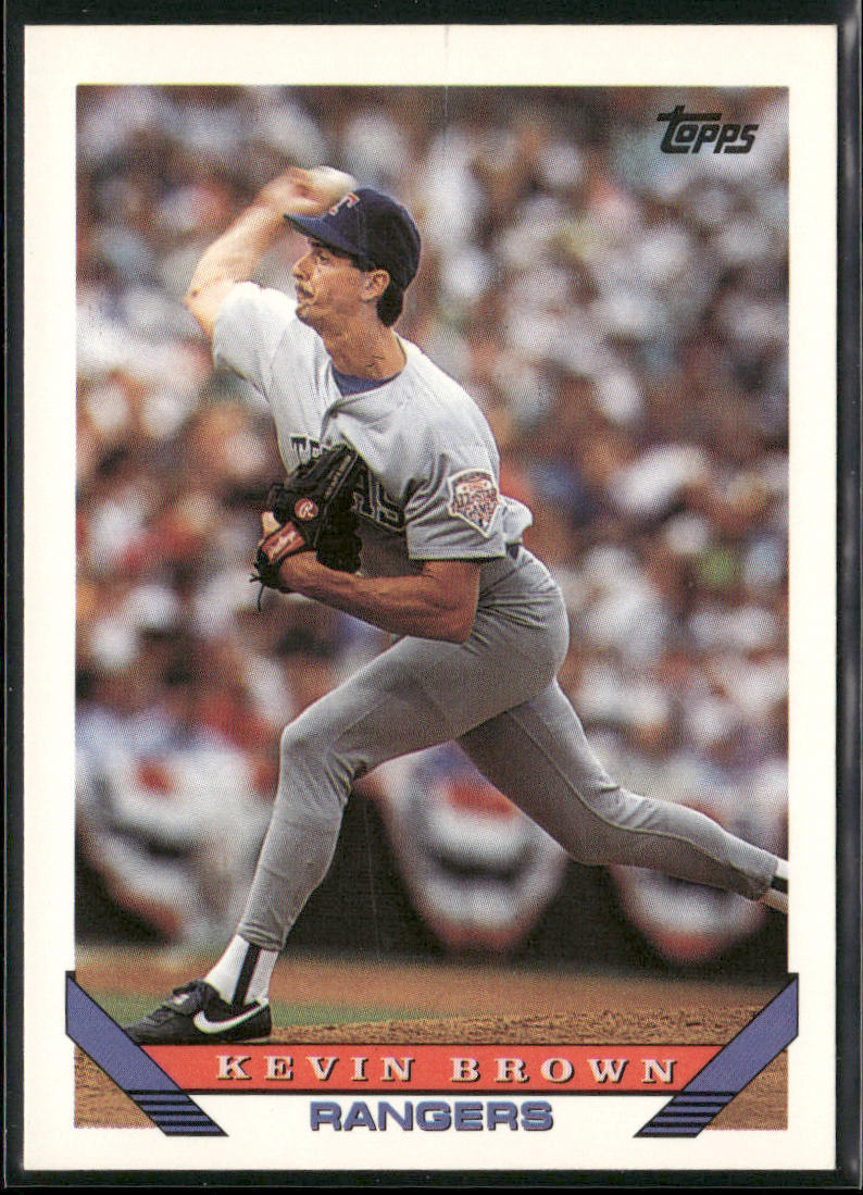 Kevin Brown 1993 Topps #785 Texas Rangers