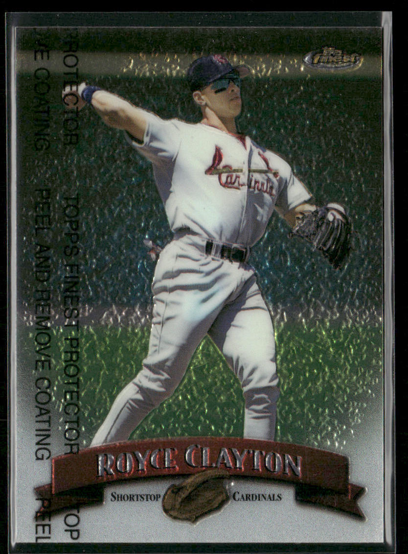 Royce Clayton 1998 Finest #34 St. Louis Cardinals