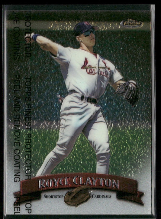 Royce Clayton 1998 Finest #34 St. Louis Cardinals