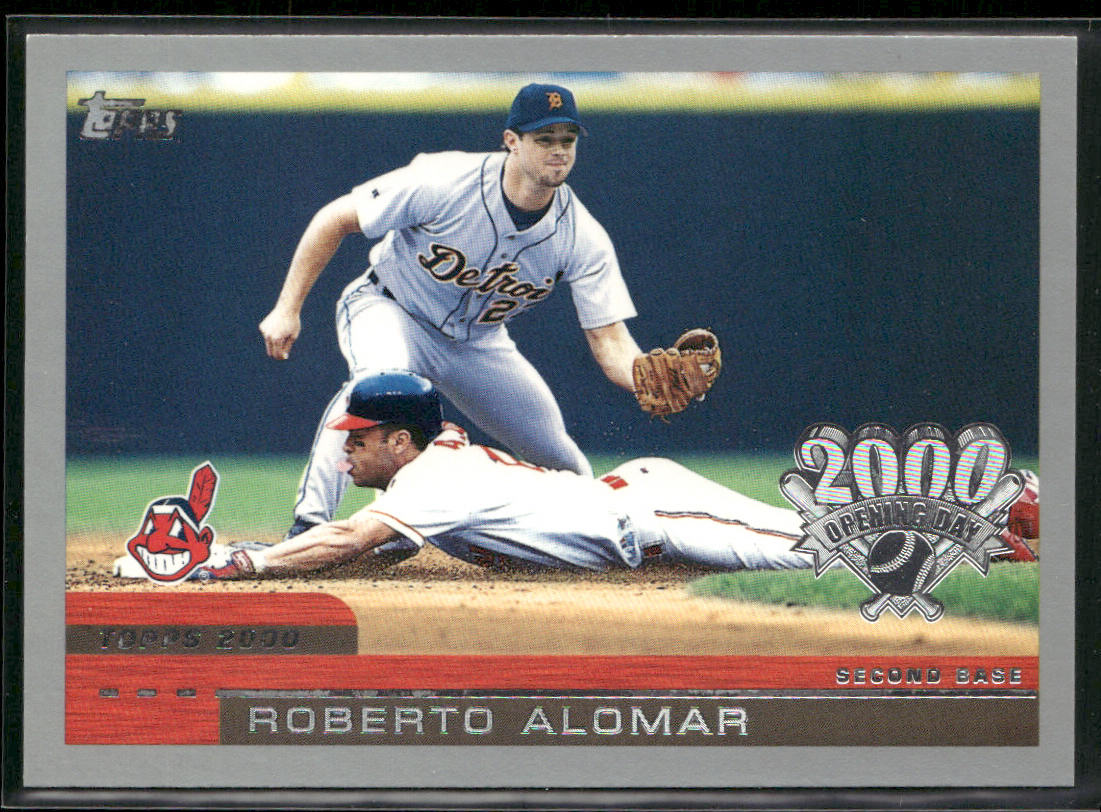Roberto Alomar 2000 Topps Opening Day #59 Cleveland Indians front