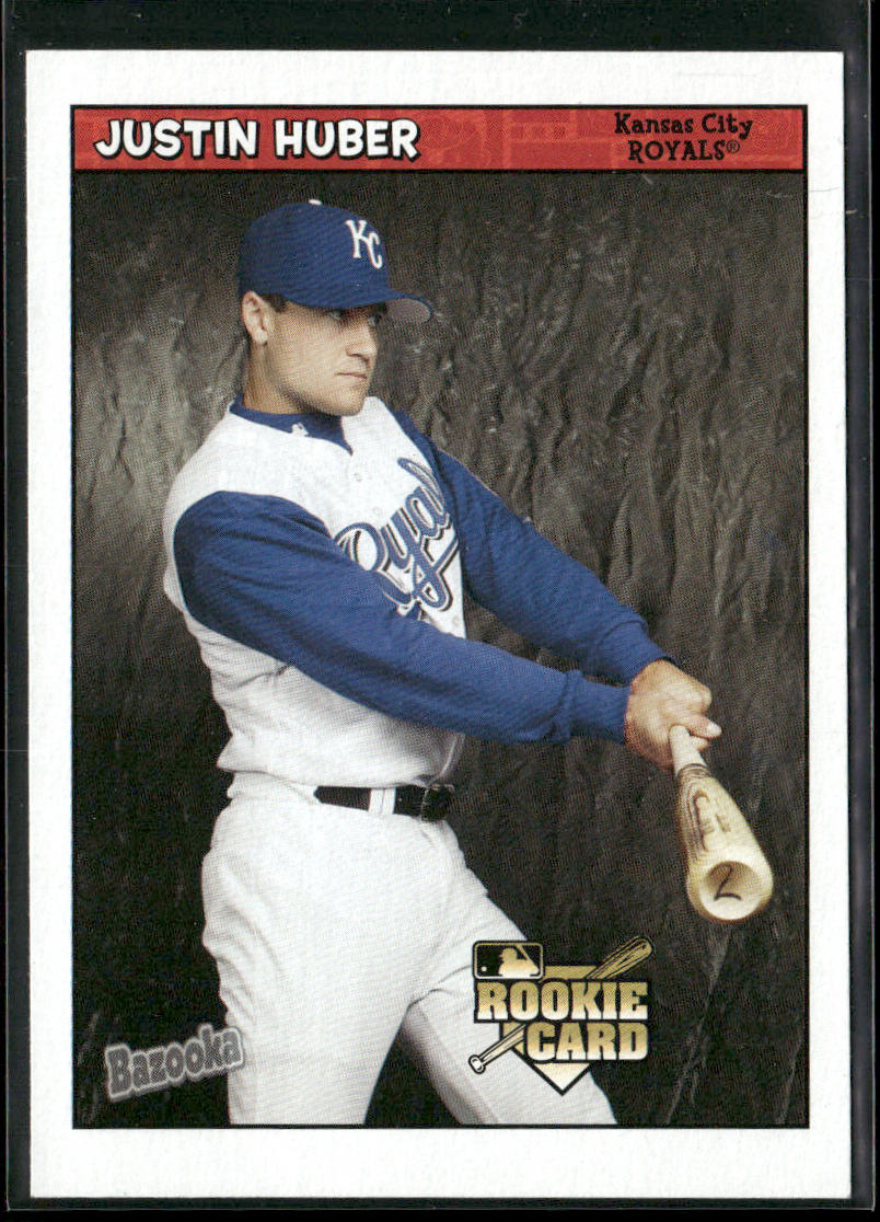 Justin Huber 2006 Bazooka #220 Kansas City Royals