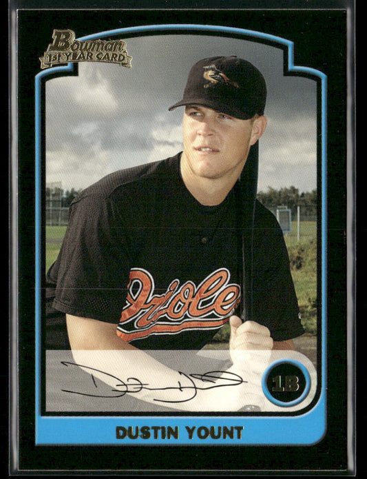 Dustin Yount 2003 Bowman Gold #329 RC Baltimore Orioles
