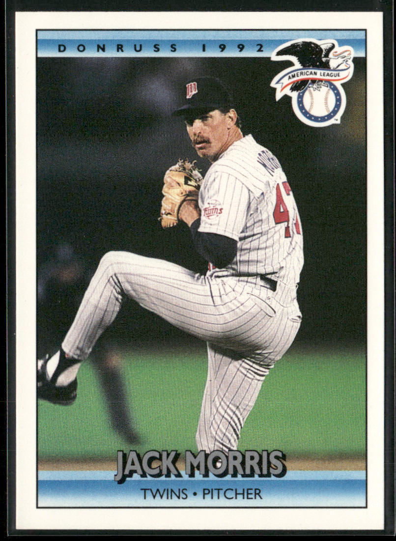 Jack Morris 1992 Donruss #25b Minnesota Twins