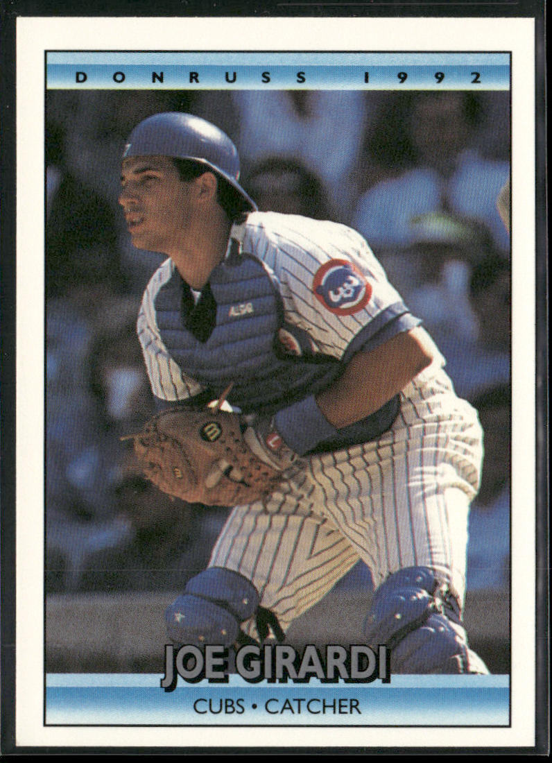 Joe Girardi 1992 Donruss #175 Chicago Cubs front
