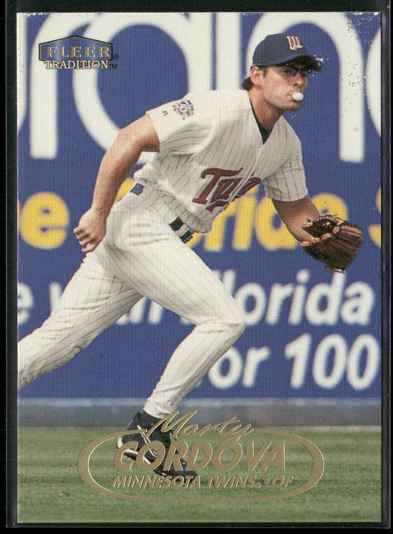 Marty Cordova 1998 Fleer Tradition #479 Minnesota Twins