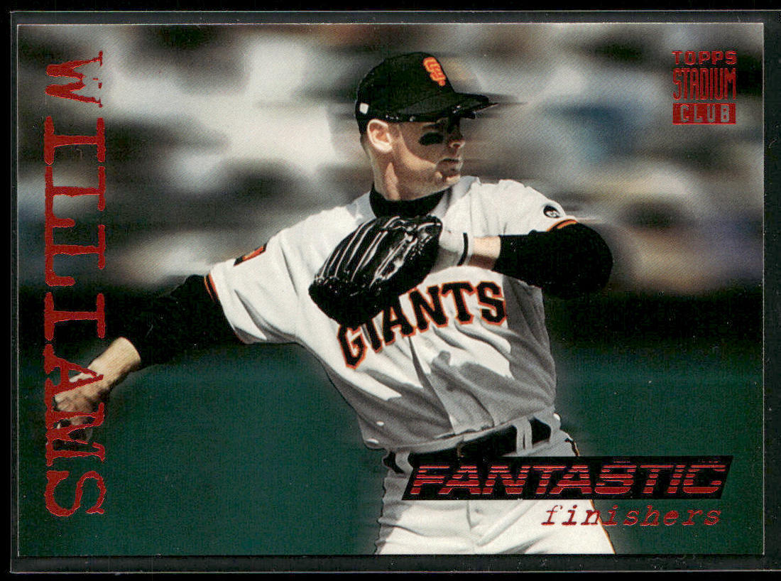 Matt Williams 1994 Stadium Club #717 San Francisco Giants