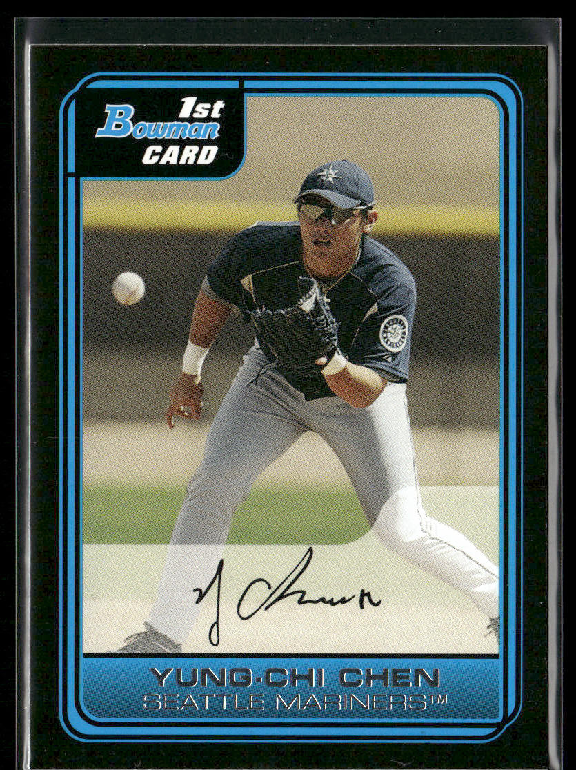 Yung-Chi Chen 2006 Bowman Prospects #B64 Seattle Mariners front