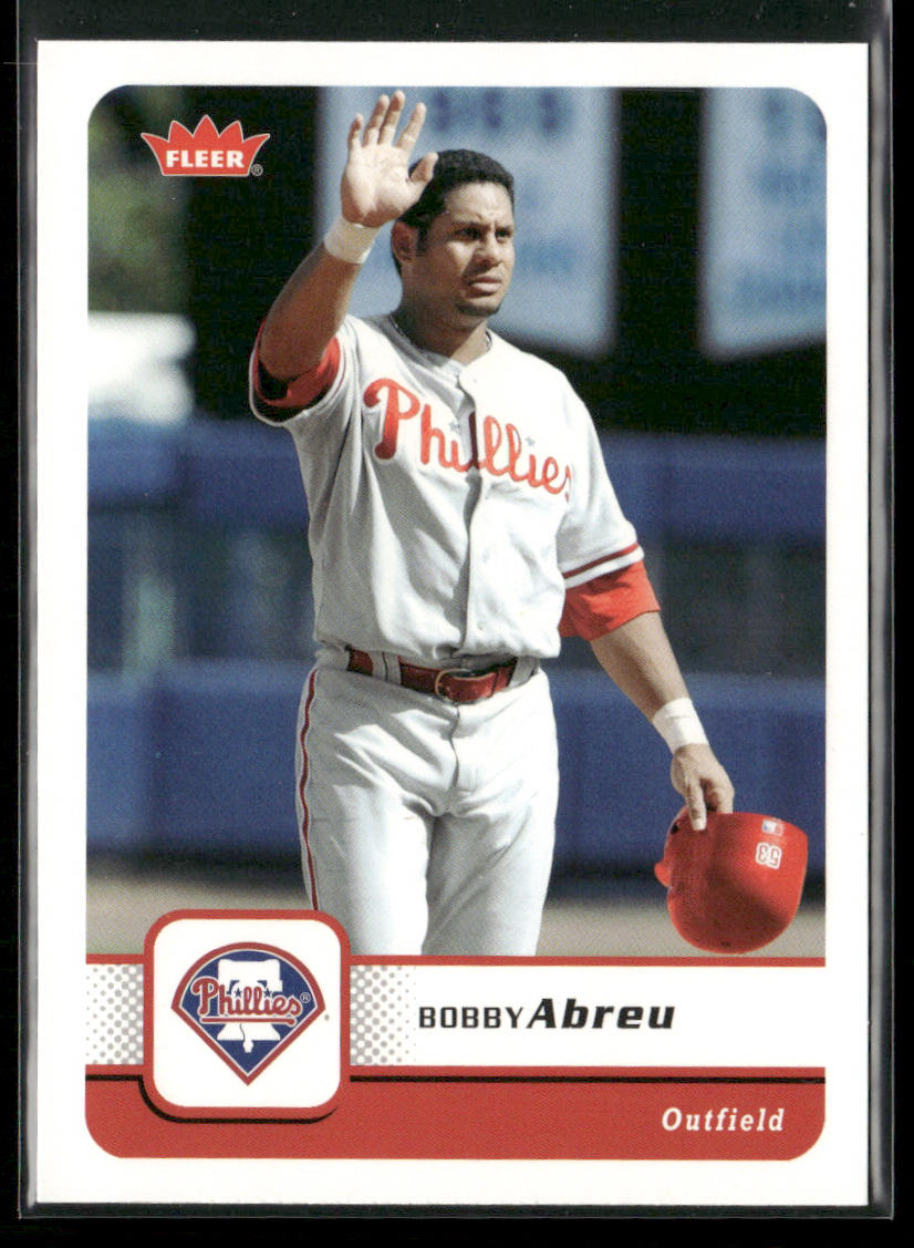 Bobby Abreu 2006 Fleer #257 Philadelphia Phillies