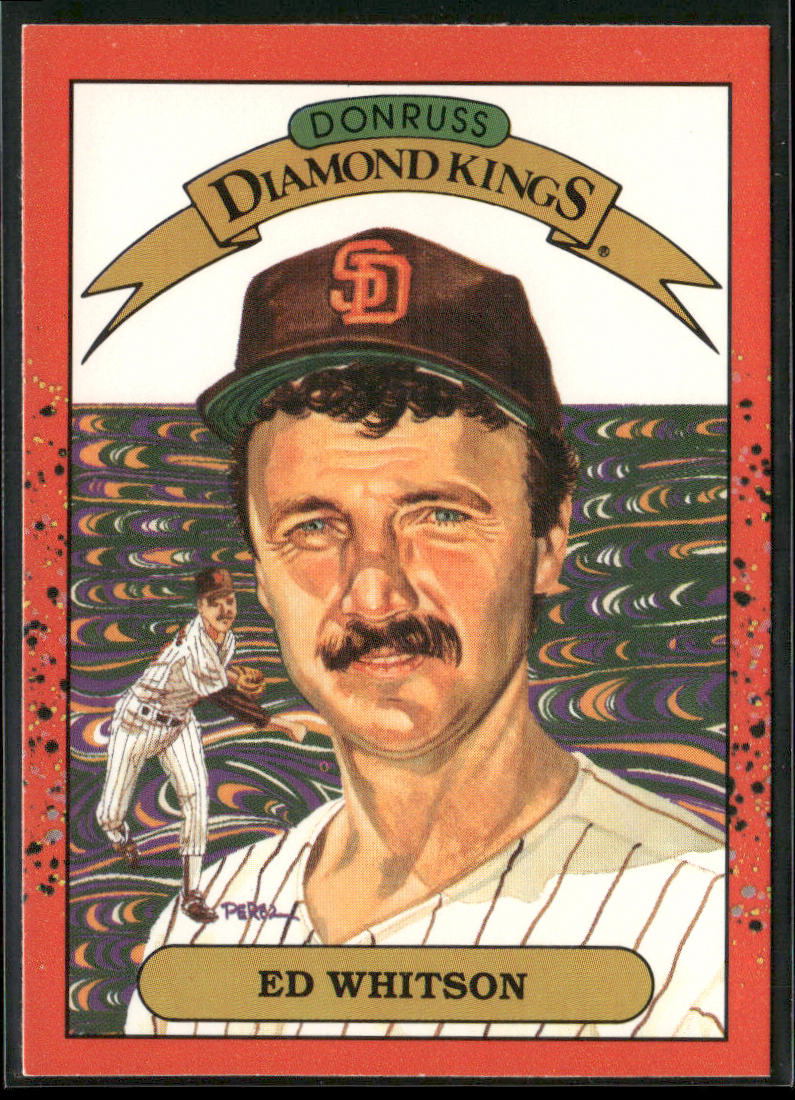 Ed Whitson 1990 Donruss #26b San Diego Padres
