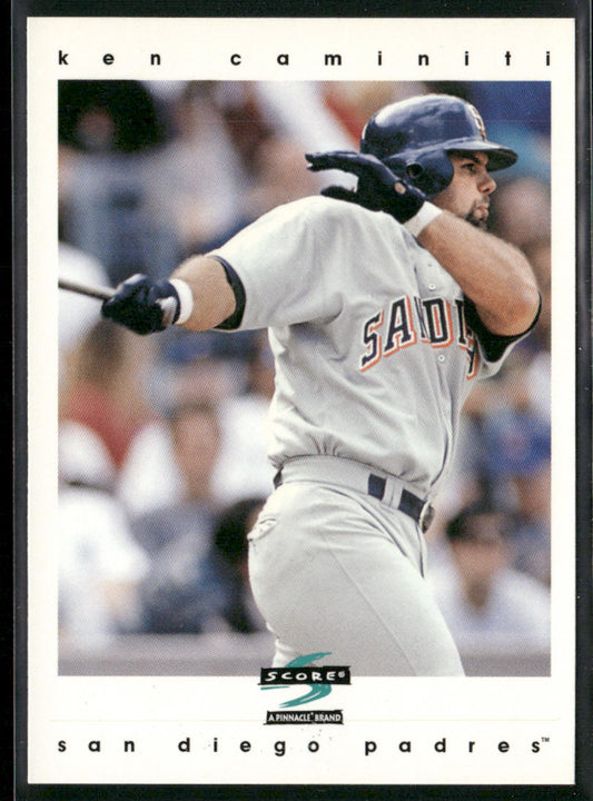 Ken Caminiti 1997 Score #21 San Diego Padres front