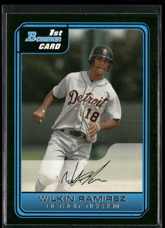 Wilkin Ramirez 2006 Bowman Prospects #B79 Detroit Tigers