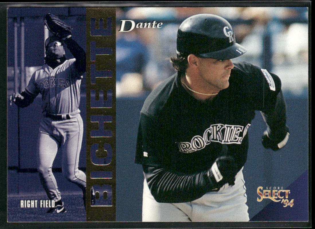 Dante Bichette 1994 Select #147 Colorado Rockies