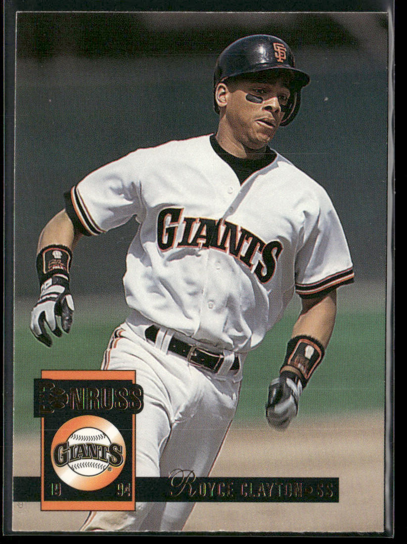 Royce Clayton 1994 Donruss #153 San Francisco Giants