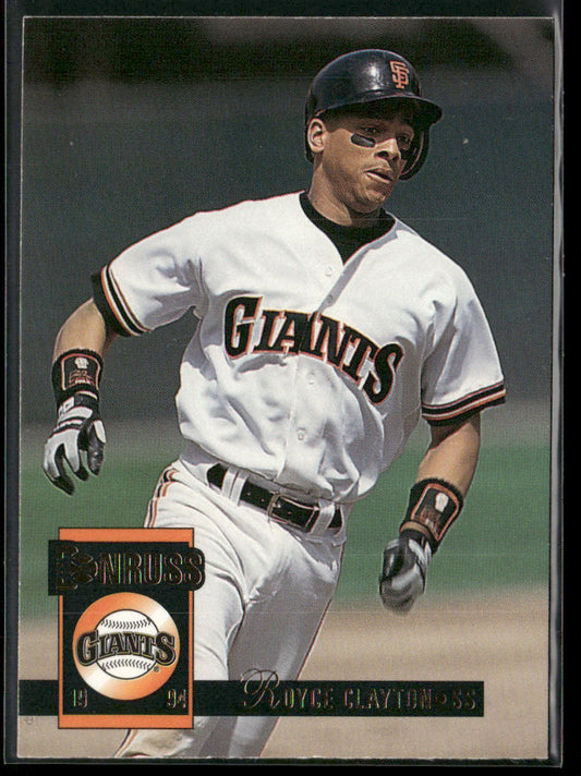 Royce Clayton 1994 Donruss #153 San Francisco Giants