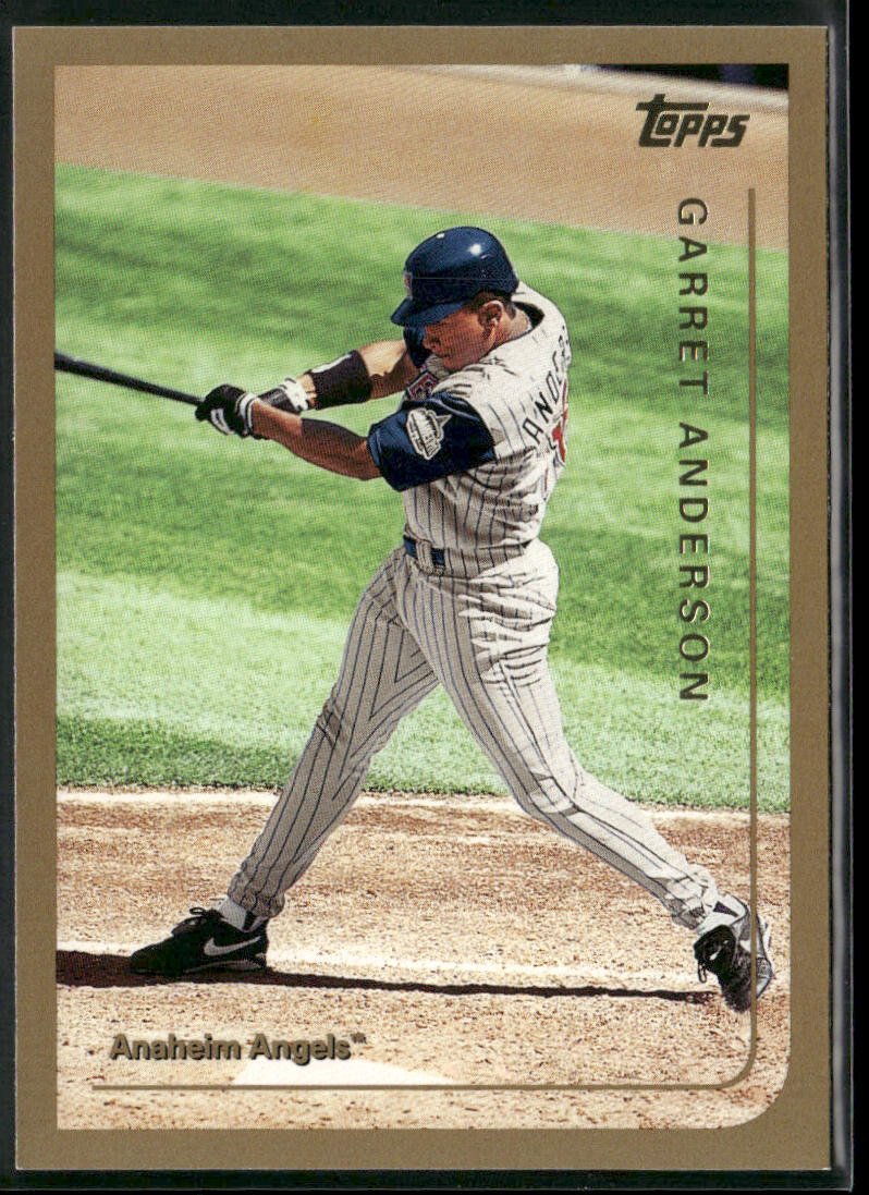 Garret Anderson 1999 Topps #58 Anaheim Angels