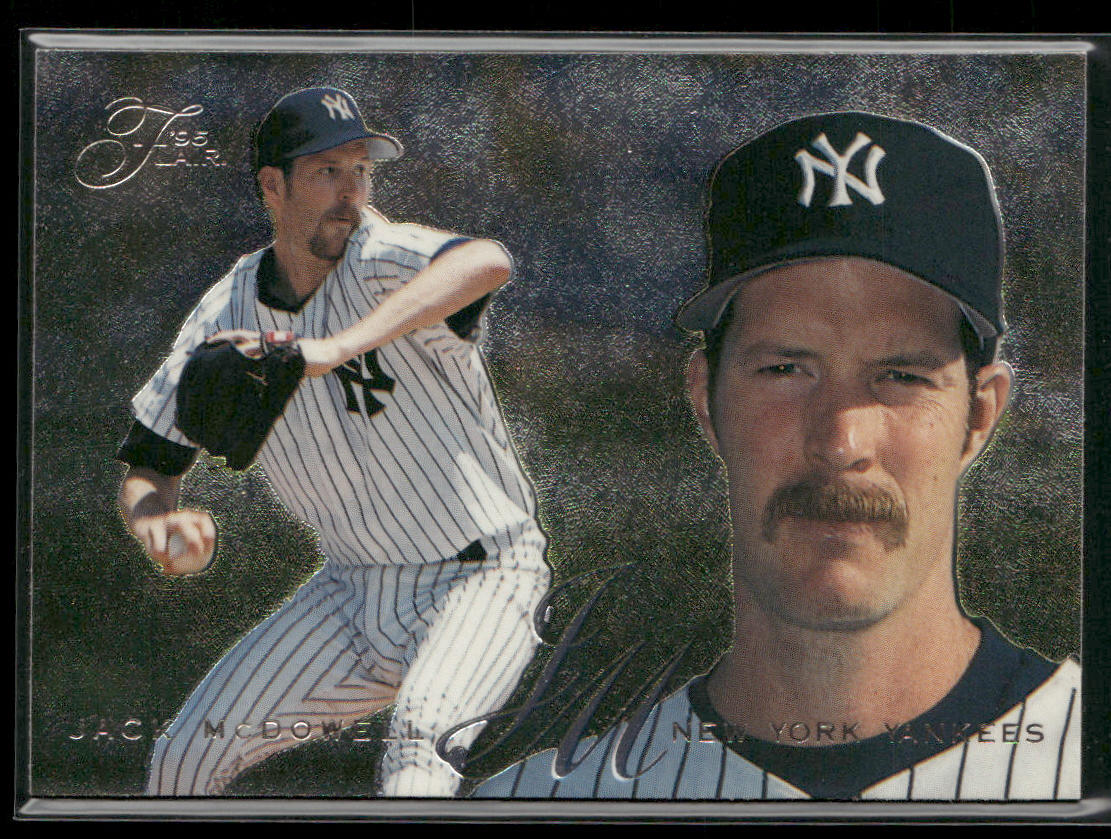 Jack McDowell 1995 Flair #286 New York Yankees
