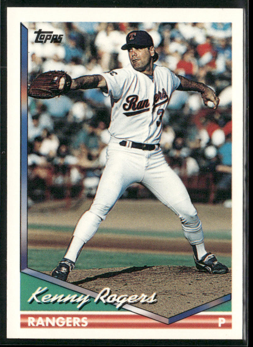 Kenny Rogers 1994 Topps #413 Texas Rangers