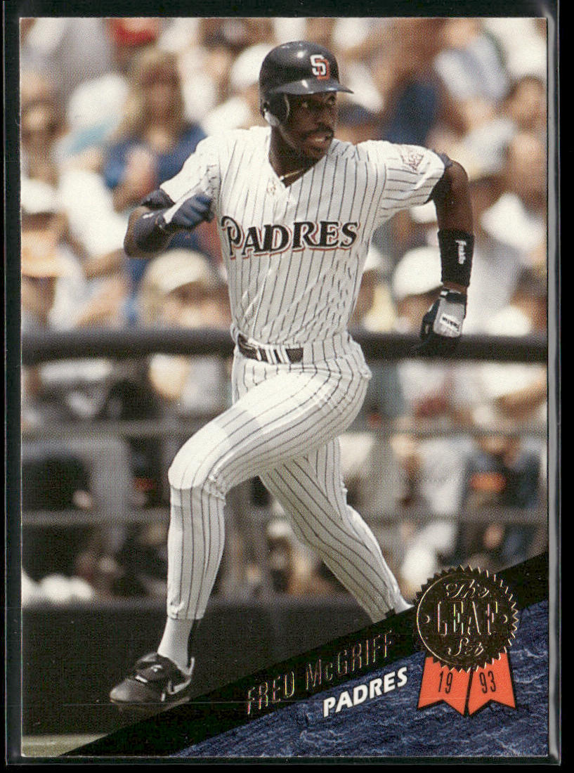 Fred McGriff 1993 Leaf #46 San Diego Padres
