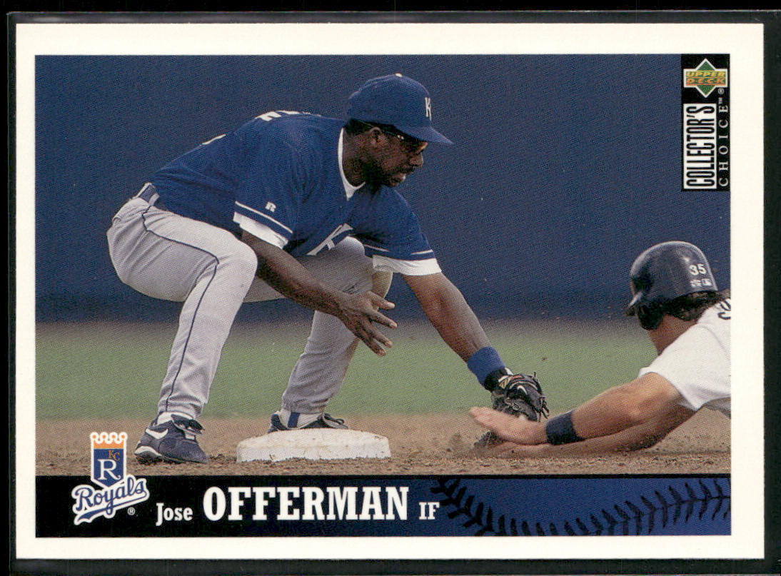 Jose Offerman 1997 Collector's Choice #359 Kansas City Royals