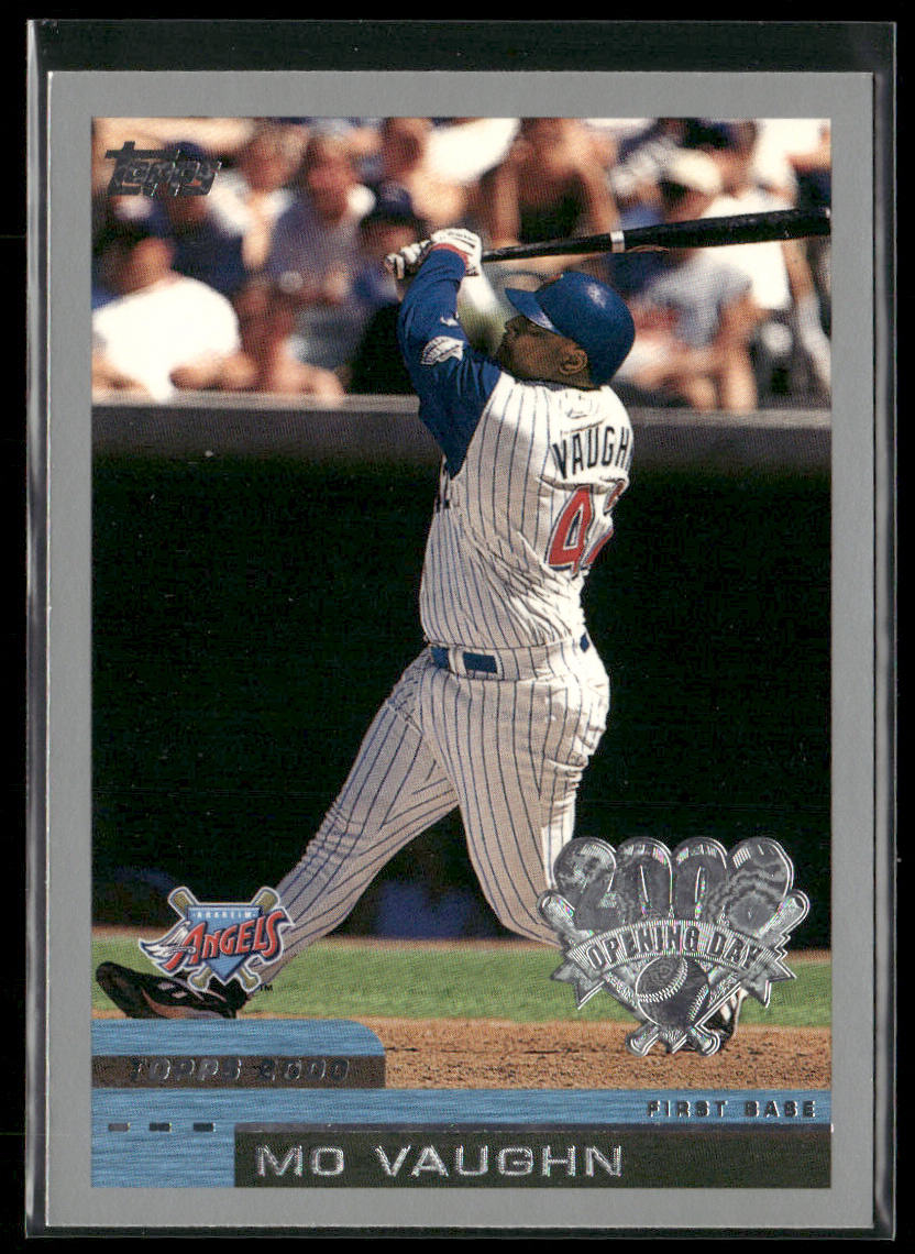 Mo Vaughn 2000 Topps Opening Day #112 Anaheim Angels