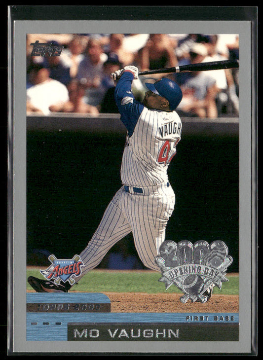 Mo Vaughn 2000 Topps Opening Day #112 Anaheim Angels