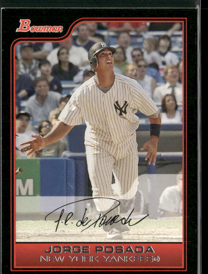 Jorge Posada 2006 Bowman #96 New York Yankees
