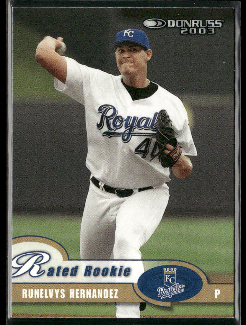 Runelvys Hernandez 2003 Donruss #40 Kansas City Royals