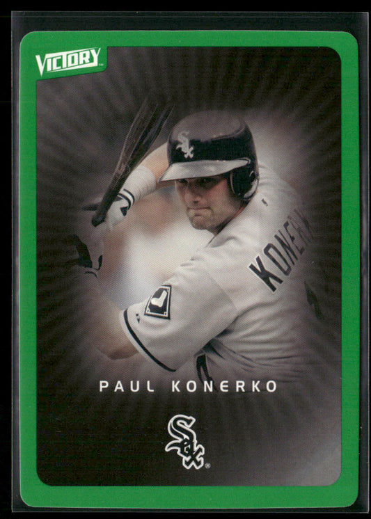 Paul Konerko 2003 Upper Deck Victory Tier 1 Green #28 Chicago White Sox