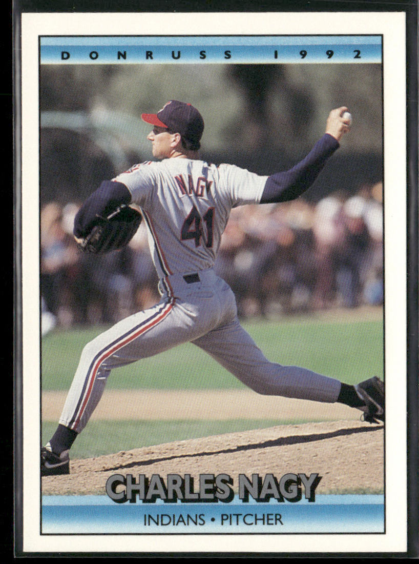 Charles Nagy 1992 Donruss #315b Cleveland Indians
