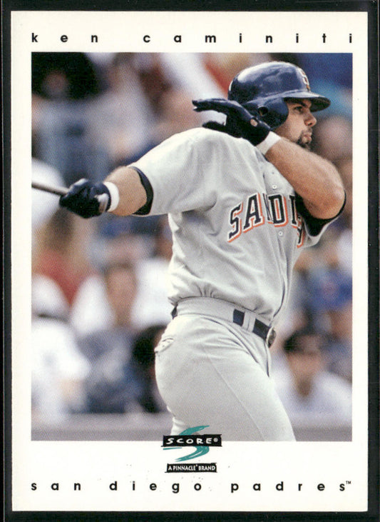 Ken Caminiti 1997 Score #21 San Diego Padres front