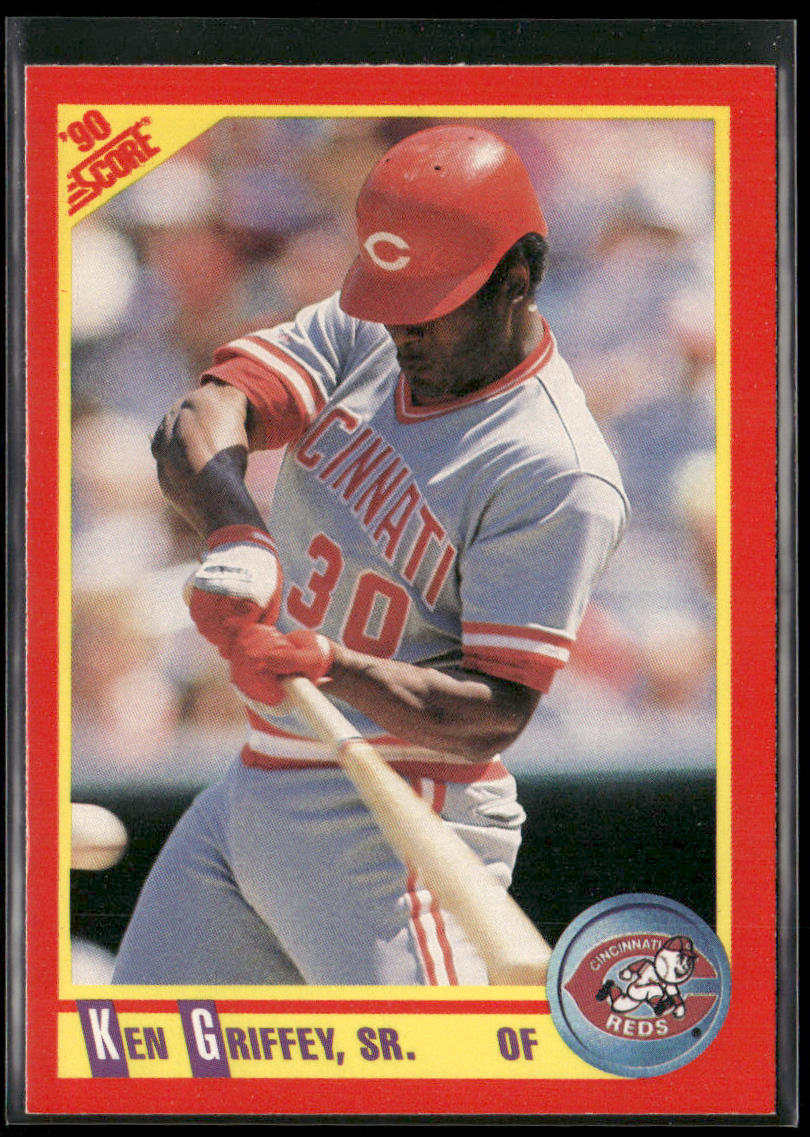 Ken Griffey, Sr. 1990 Score #338b Cincinnati Reds