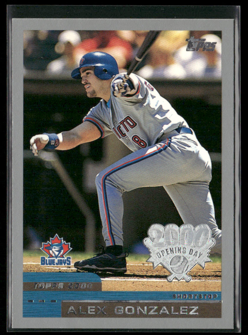 Alex Gonzalez 2000 Topps Opening Day #100 Toronto Blue Jays