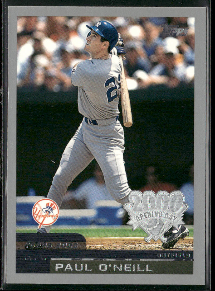 Paul O'Neill 2000 Topps Opening Day #51 New York Yankees