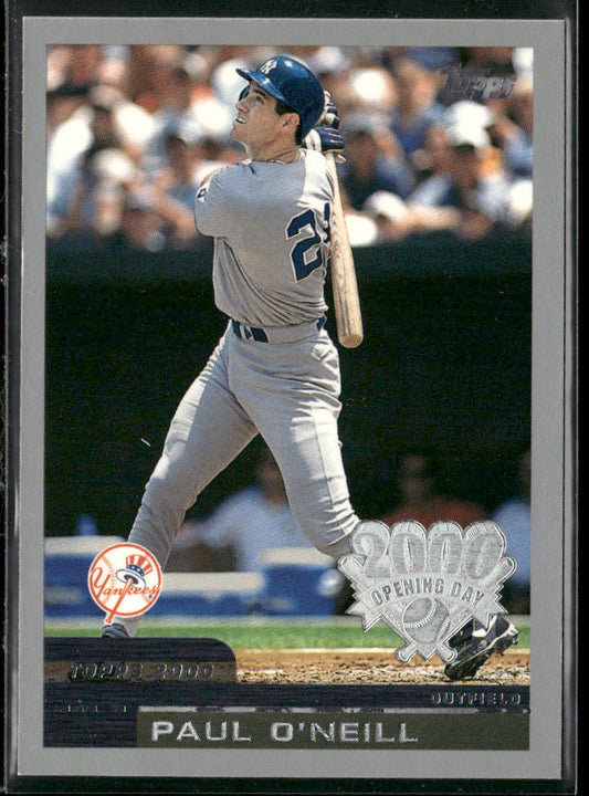 Paul O'Neill 2000 Topps Opening Day #51 New York Yankees
