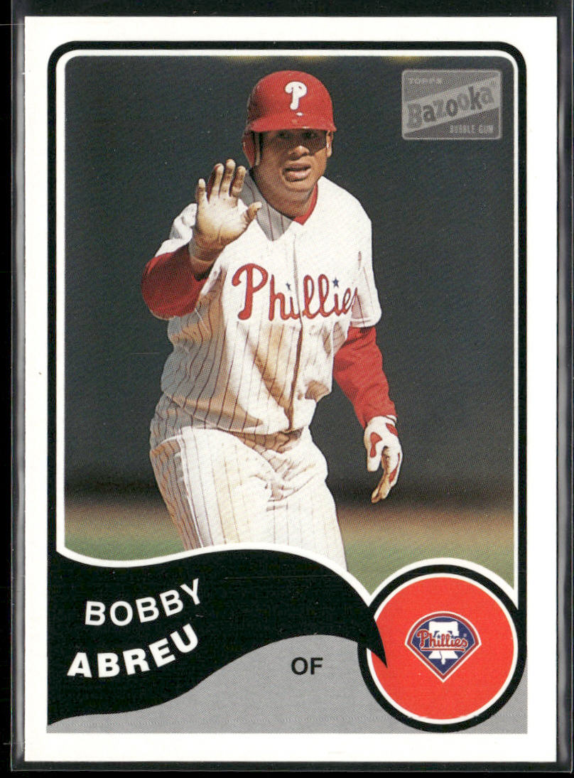 Bobby Abreu 2003 Bazooka #53 Philadelphia Phillies