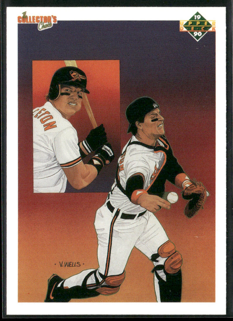 Mickey Tettleton 1990 Upper Deck #60b Baltimore Orioles front
