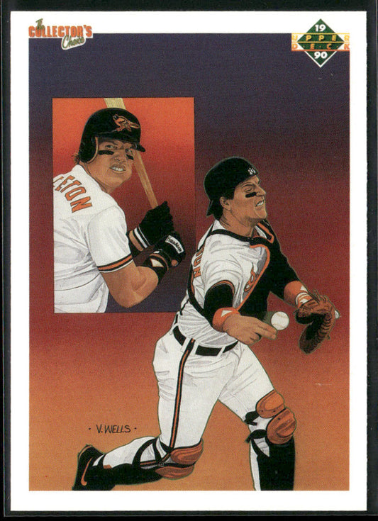 Mickey Tettleton 1990 Upper Deck #60b Baltimore Orioles front