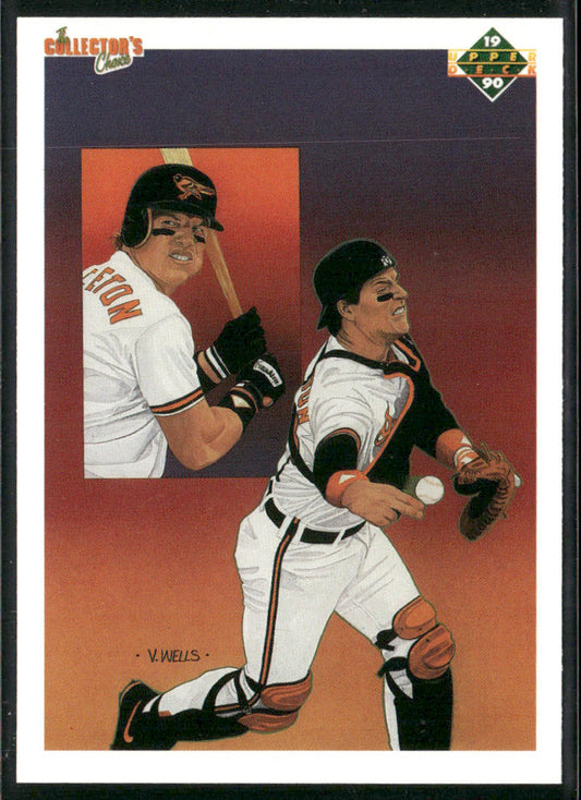 Mickey Tettleton 1990 Upper Deck #60b Baltimore Orioles front
