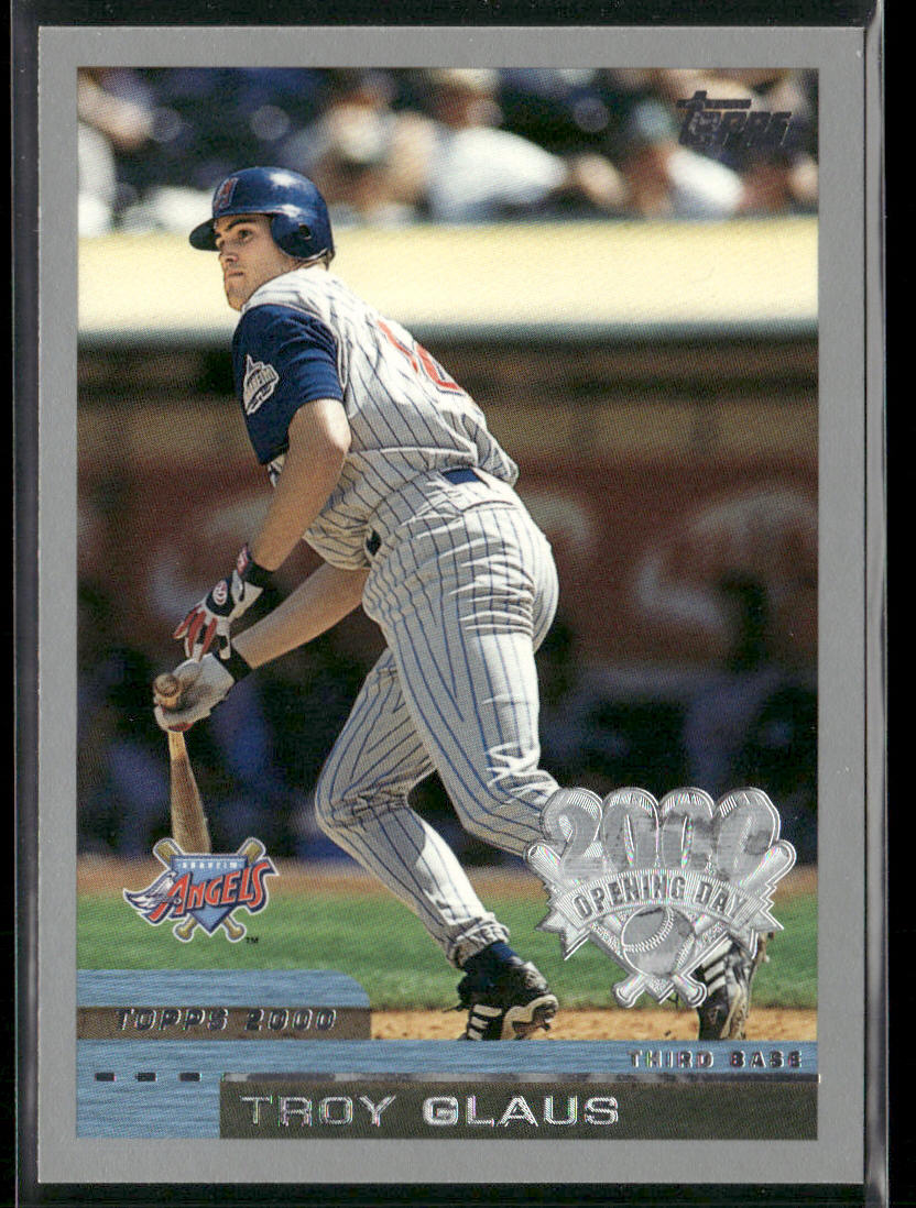Troy Glaus 2000 Topps Opening Day #40 Anaheim Angels