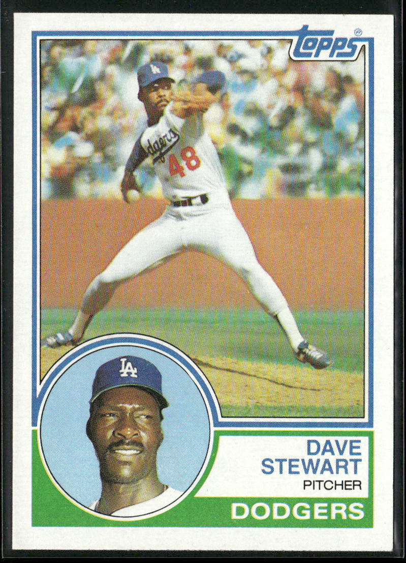 Dave Stewart 1983 Topps #532 Los Angeles Dodgers