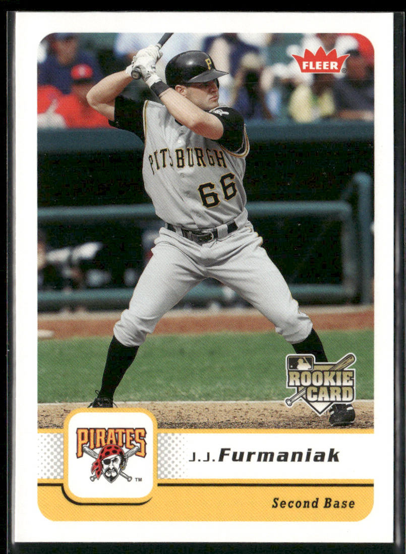 J.J. Furmaniak 2006 Fleer #269 RC Pittsburgh Pirates