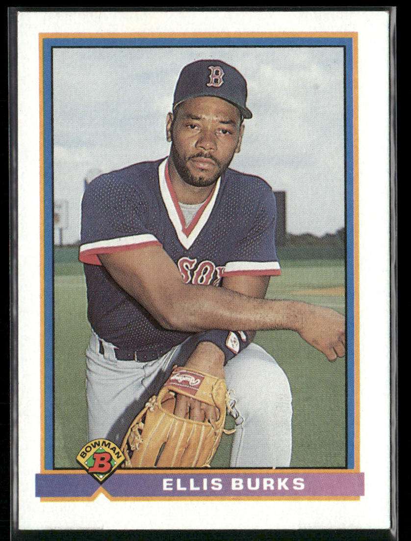 Ellis Burks 1991 Bowman #109 Boston Red Sox
