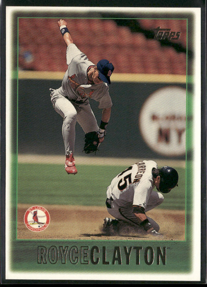 Royce Clayton 1997 Topps #18 St. Louis Cardinals