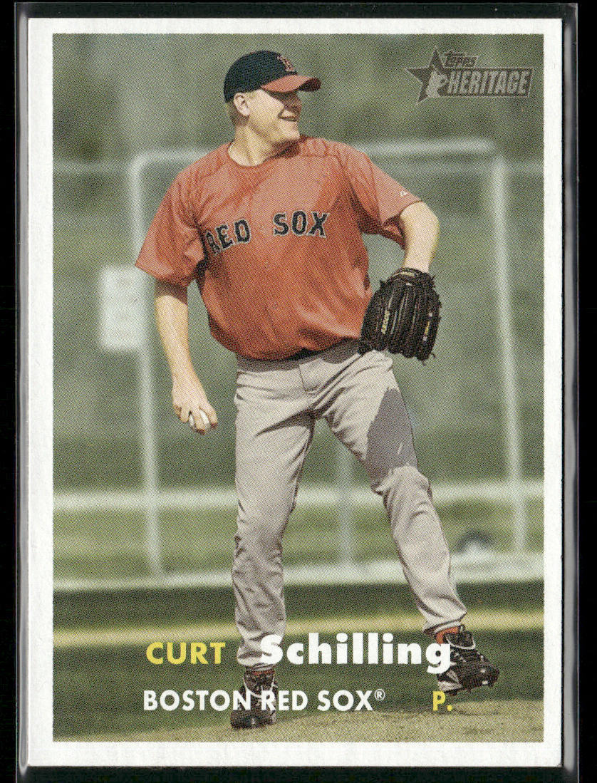 Curt Schilling 2006 Topps Heritage #15 Boston Red Sox