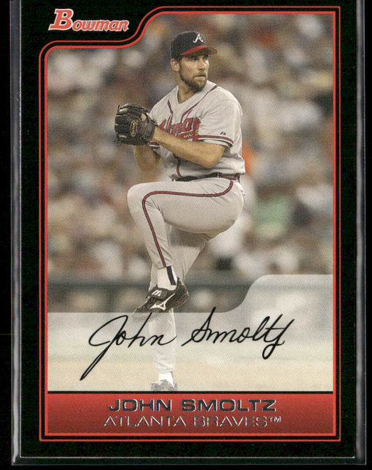 John Smoltz 2006 Bowman #3 Atlanta Braves