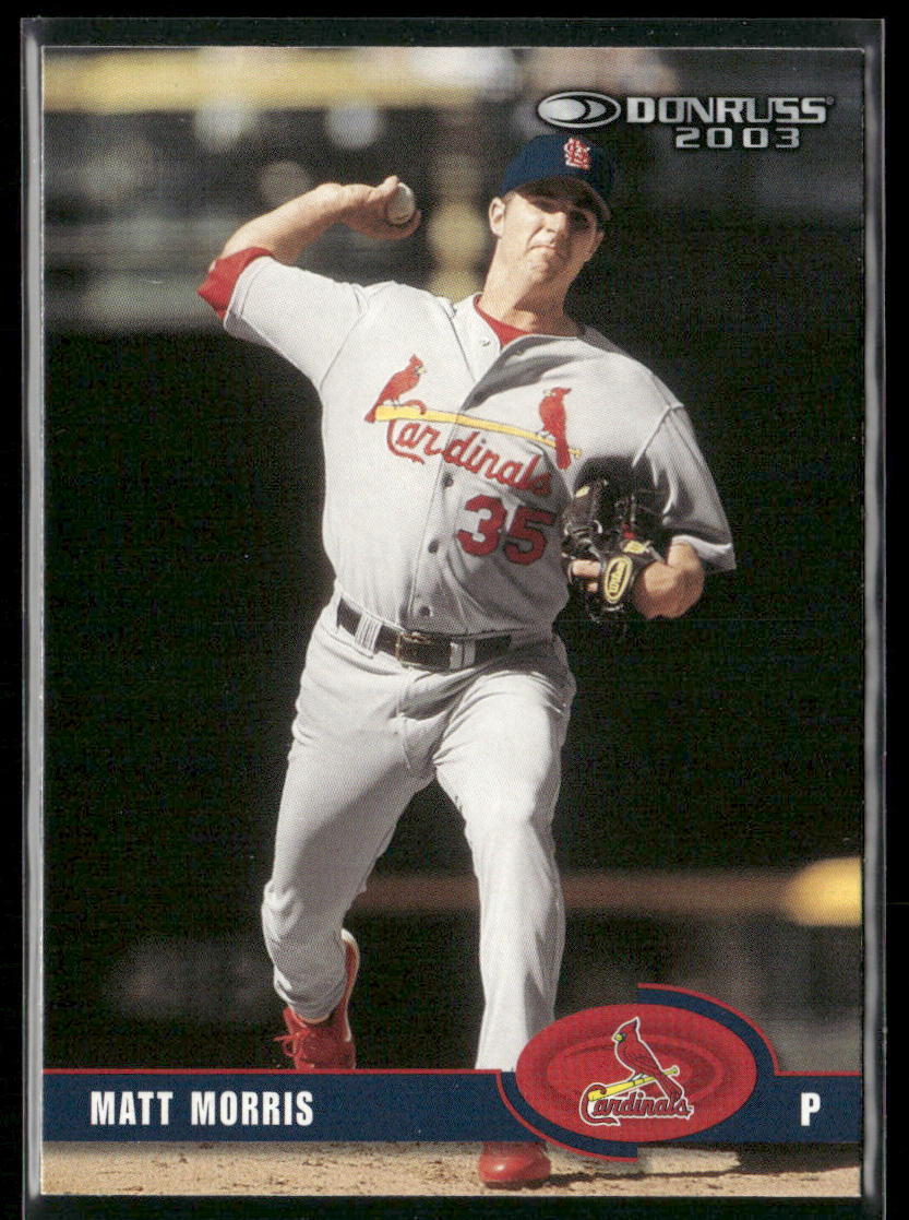 Matt Morris 2003 Donruss #395 St. Louis Cardinals
