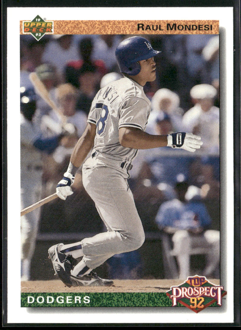 Raul Mondesi 1992 Upper Deck #60 Los Angeles Dodgers