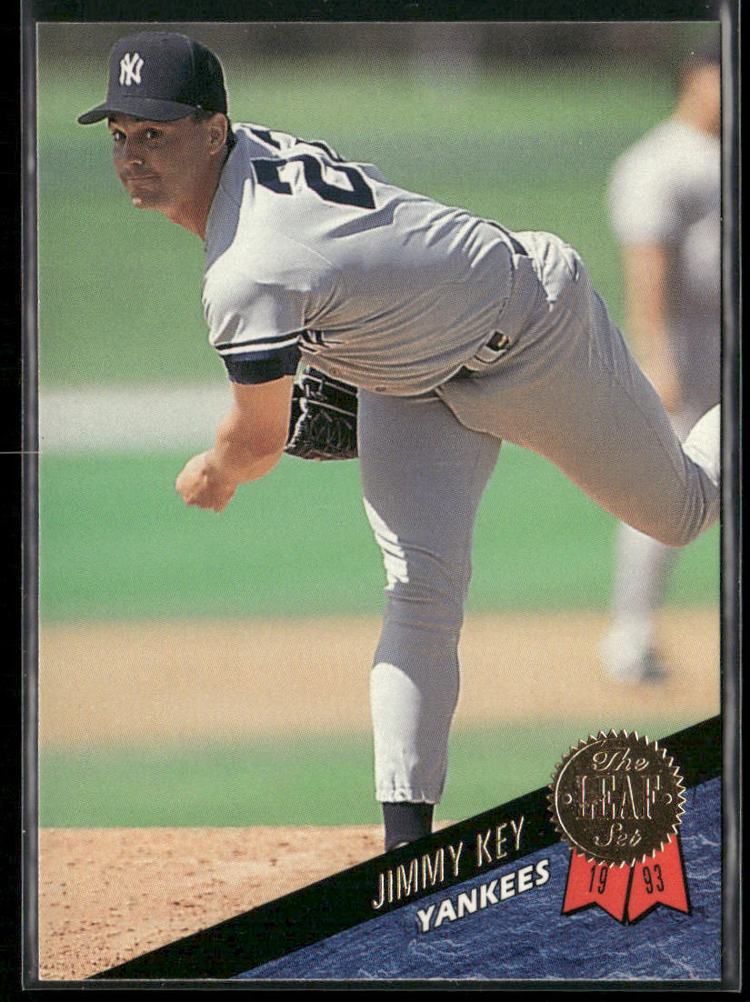 Jimmy Key 1993 Leaf #317 New York Yankees