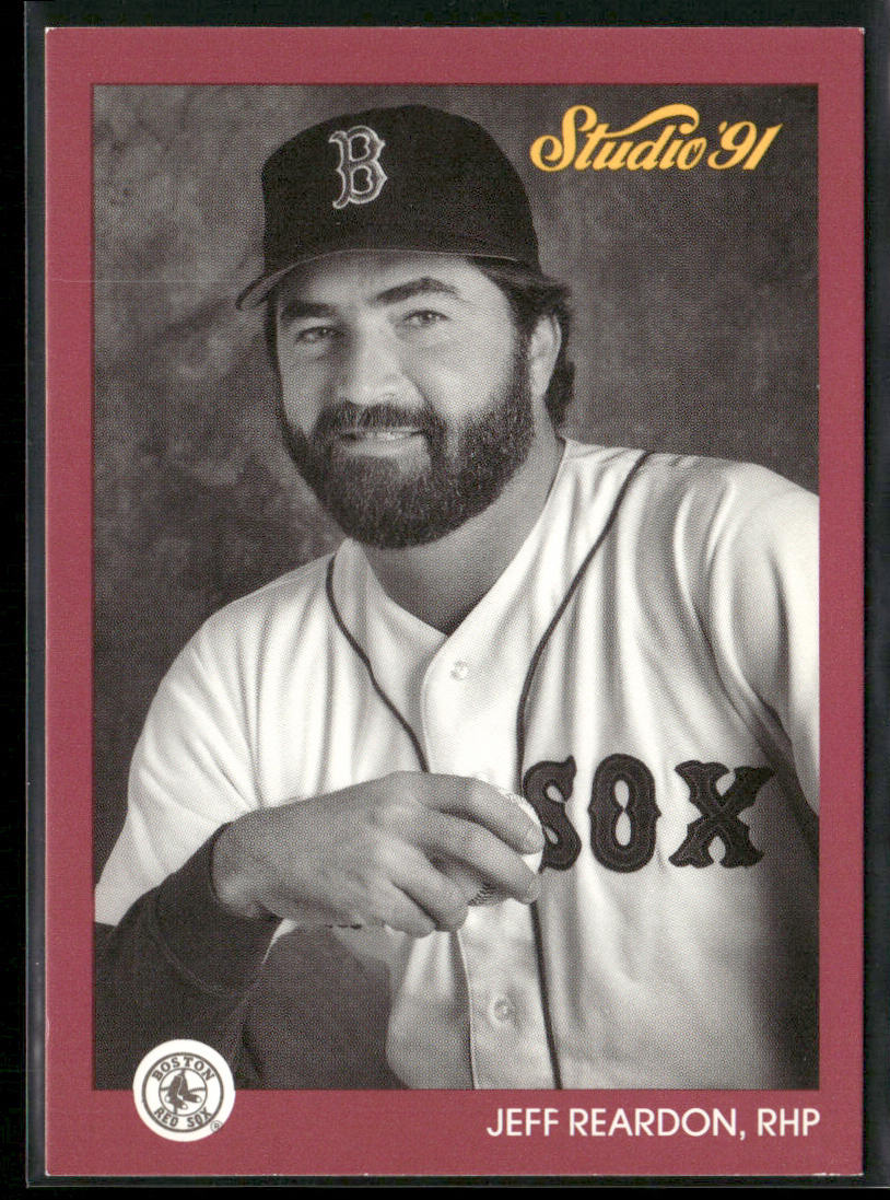 Jeff Reardon 1991 Studio #19 Boston Red Sox front