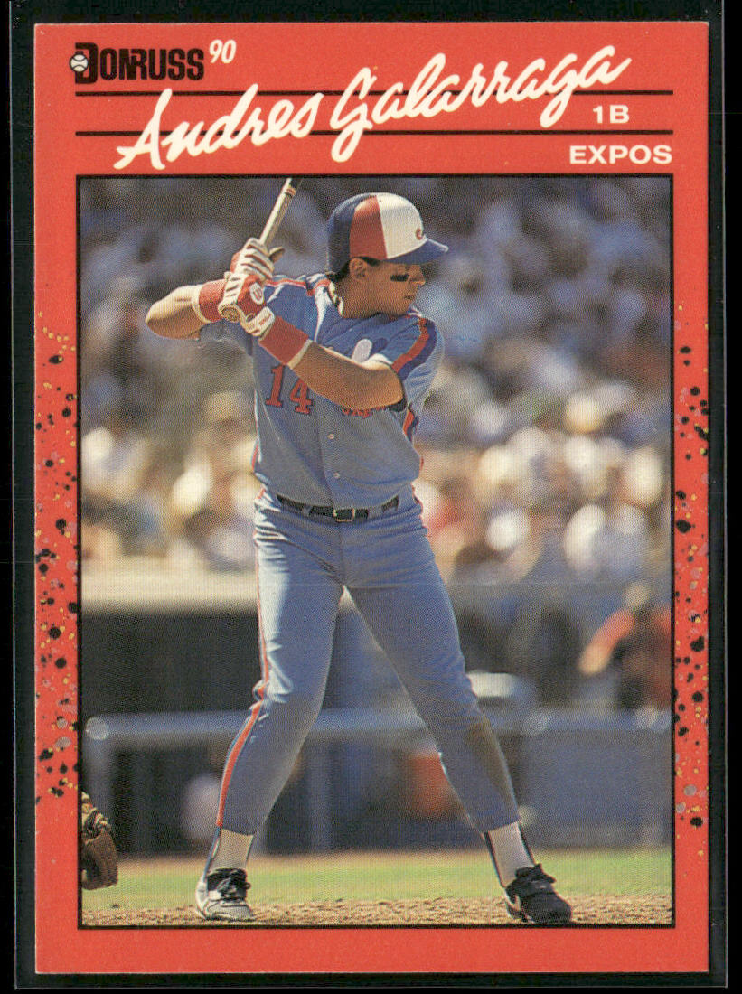 Andres Galarraga 1990 Donruss #97 Montreal Expos